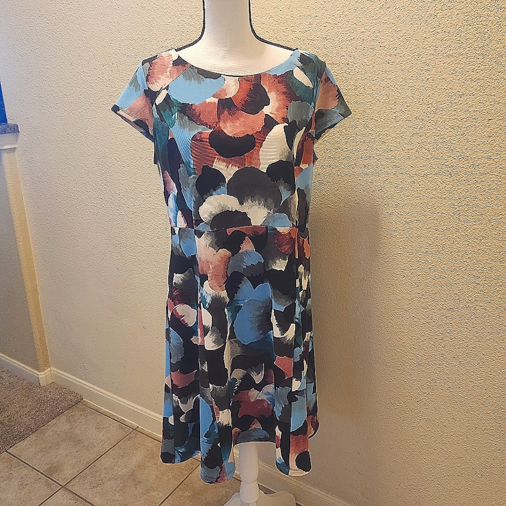 Floral A-line dress